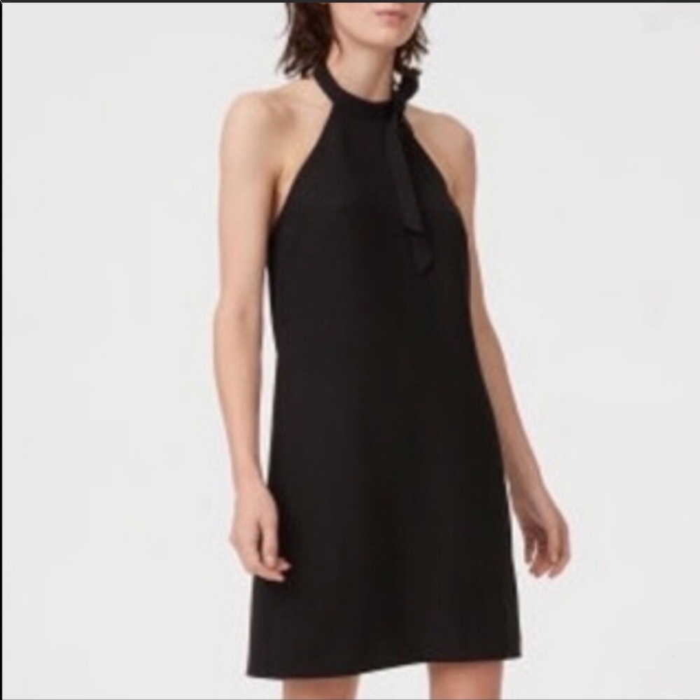 Club Monaco - Bowee halter top dress black
